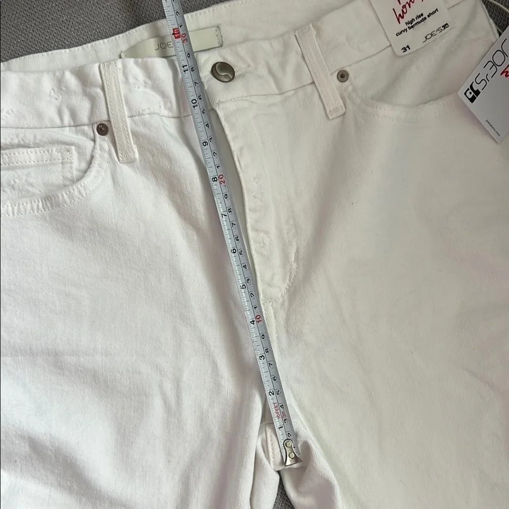 Joes White Denim Shorts